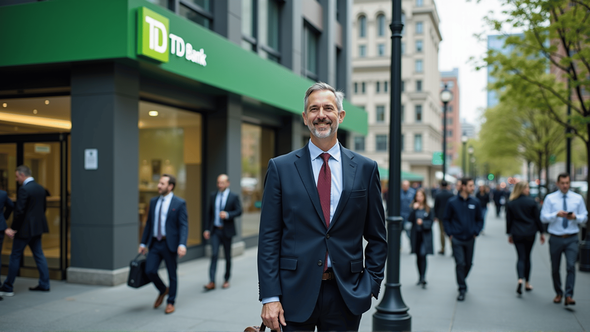 Customer sharing experience with TD Bank