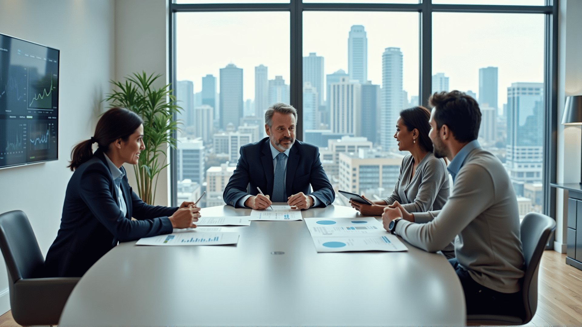 Investment planning session
